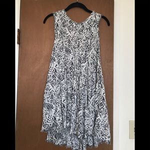 Black and white dress